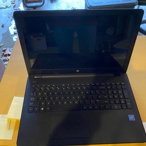 Hp laptop - gently used - 2019 model